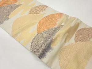 山並みにヱ霞・古典柄模様織出し名古屋帯